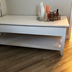 White Coffee Table
