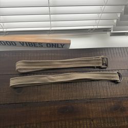 Men double ring Belts- size 27-29 waist 