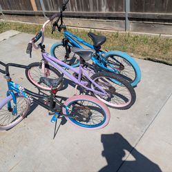 Girls bikes