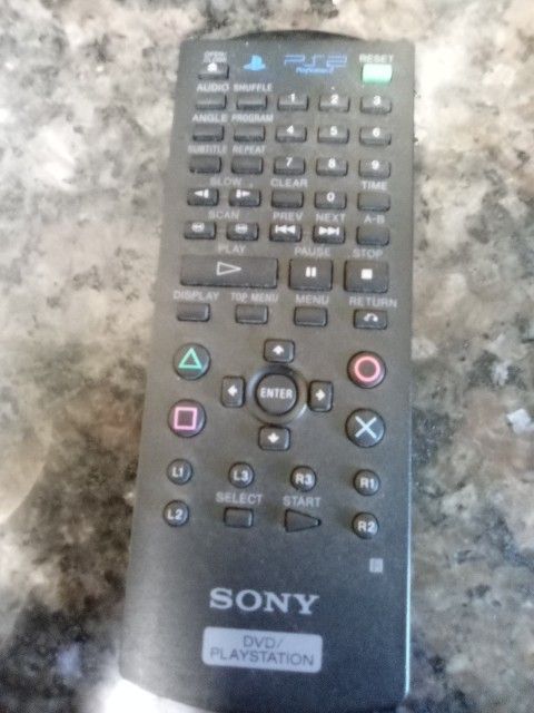 Sony DVD PlayStation Remote Control