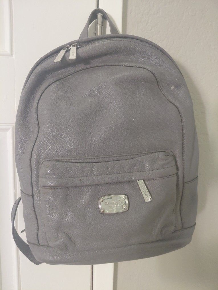 Michael Kors Gray Backpack 