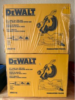 DeWalt  12-Inch Double-Bevel Compound Miter Saw