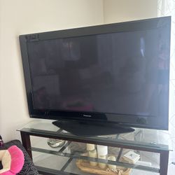 65 Inch Panasonic TV And Stand 