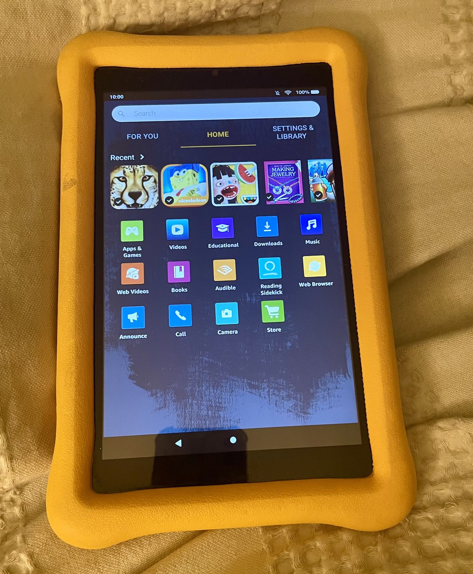 Amazon Fire Tablet 8th Gen. ~ For All Ages ~ Parent Controls