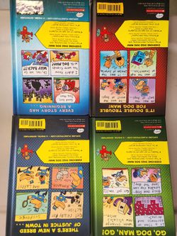 DOG MAN books $40 obo