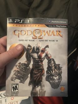 God of war 1 & 2 for PS3 Playstation 3