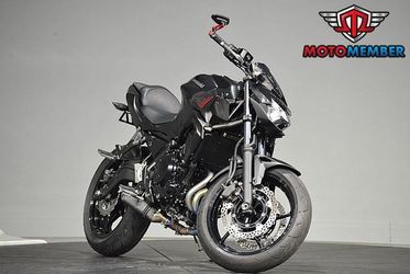 2020 Kawasaki Z650 Metallic Blackmetallic Flat Spark Black