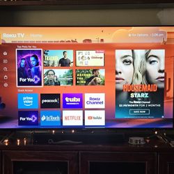 55 Inch Roku T.v. 1 Year Old.  Asking 120