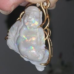 Pendant, SOLID OPAL