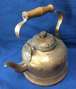 ODI solid copper teapot