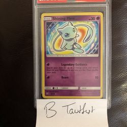 Shining Mew PSA 10 And 9