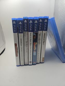 Playstation 4 games