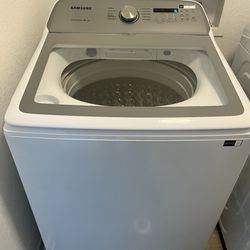 7.5 CU Samsung Washer & Dryer