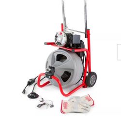 Drain Cleaning Snake Auger
