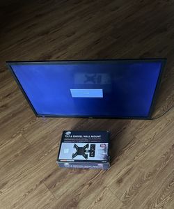 Vidao 40" inch tv with mount and fire stick
