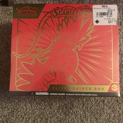 Pokémon Scarlet And Violet Elite Trainer Box