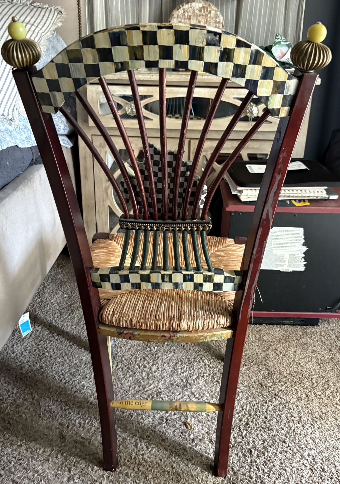 Mackenzie Child’s Desk And Chair From The 2012 Collection