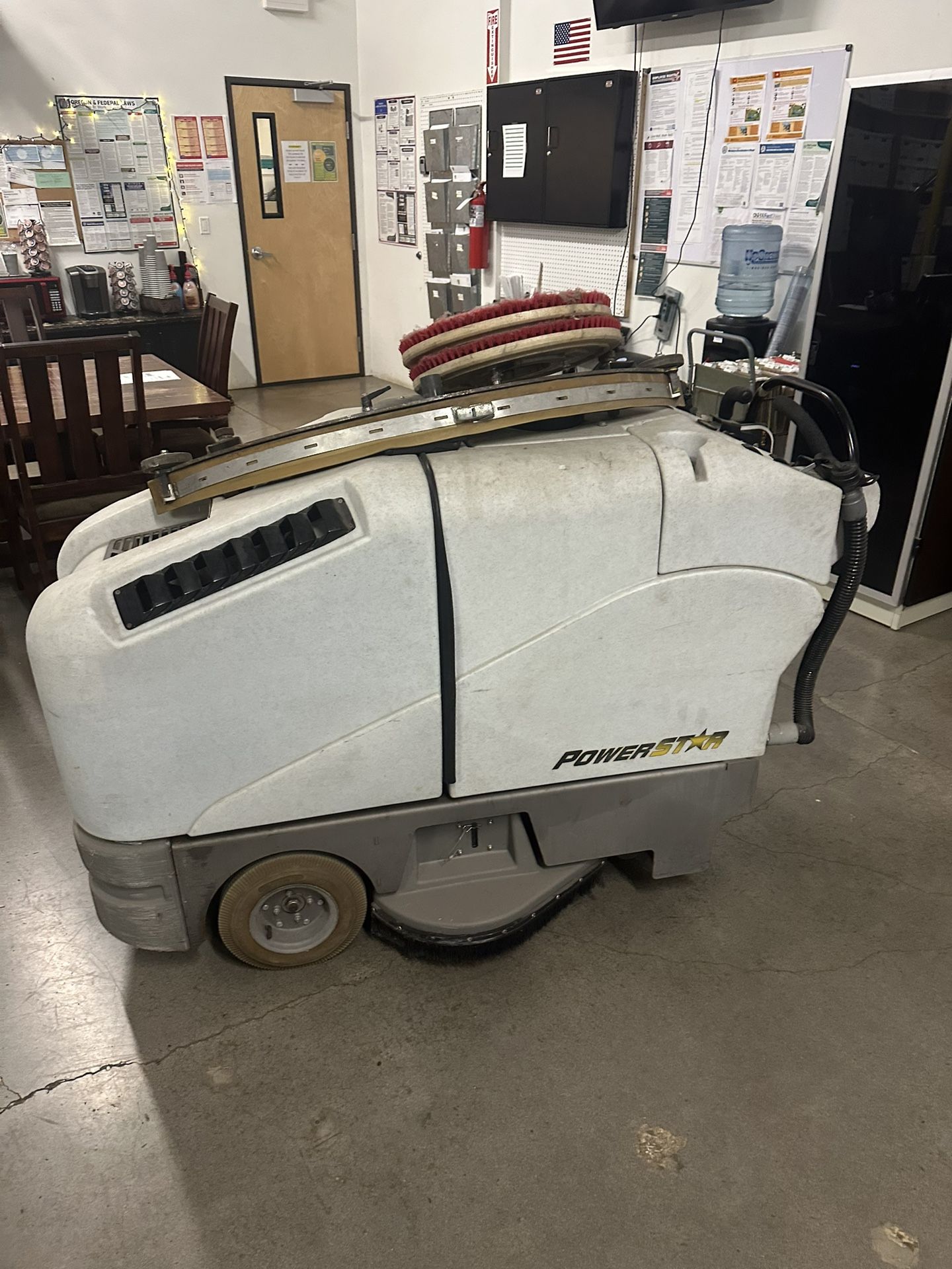 Power Star Propane Floor Scrubber