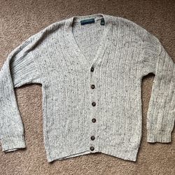 Clay Brooke Men’s Cardigan Knit Size Medium