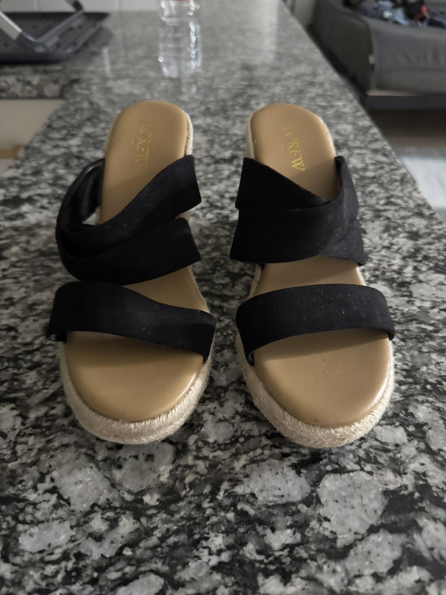 Brand New J Crew Wedge Sandles