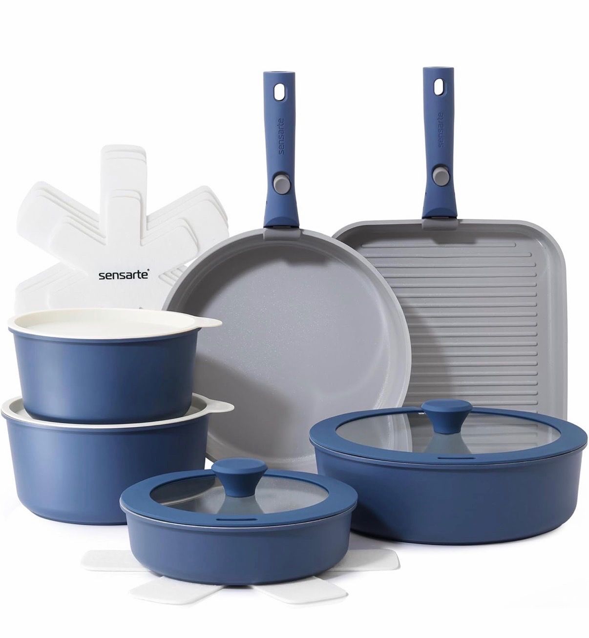 Sensarte 17 Piece Cookware Set