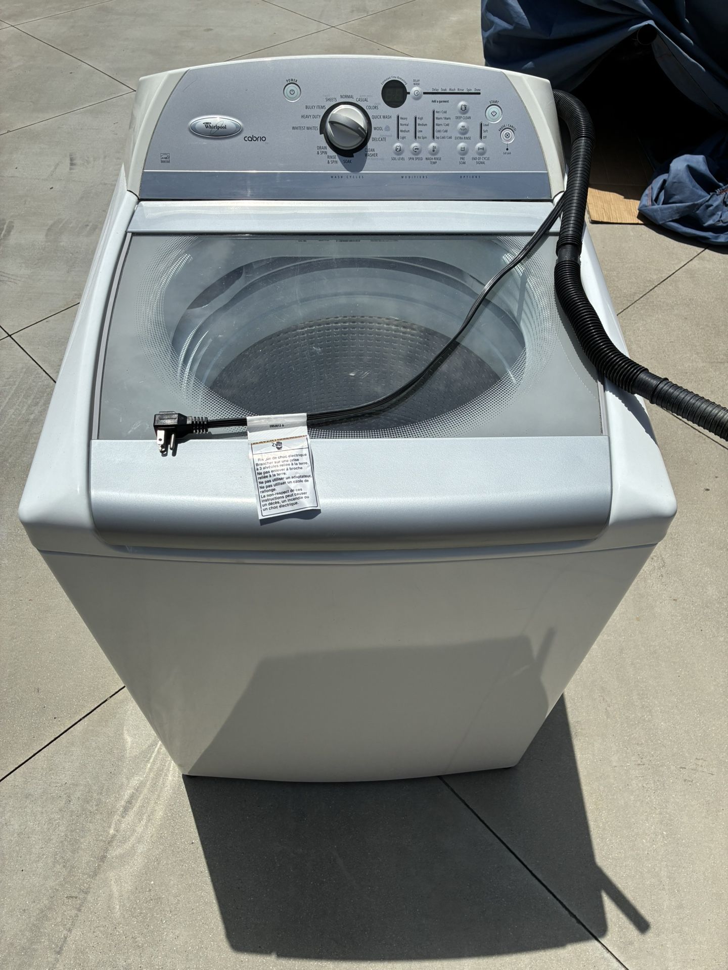 Whirlpool Cabrio He Washing Machine