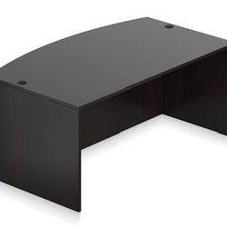 Bow Front Desk Shell
