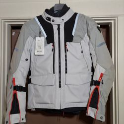 Rev'it Offtrack2 H2O jacket - Light Grey - 2 available - Medium and Large