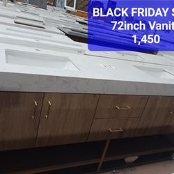 BLACK FRIDAY SALE! 72inch Bathroom Vanity $1,450 REG. PRICE $1,850