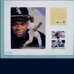 Chicago White Sox Frank Thomas Lithograph 