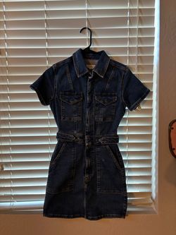 Good American right denim dress