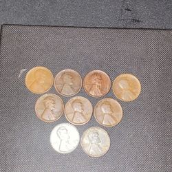 RARE wheat Penny Collection 