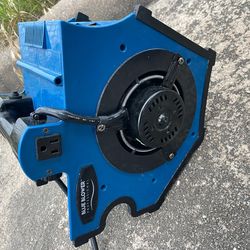 Blue Blower Fan