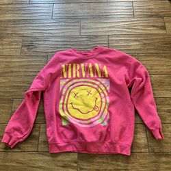 Pink Nirvana Sweatshirt