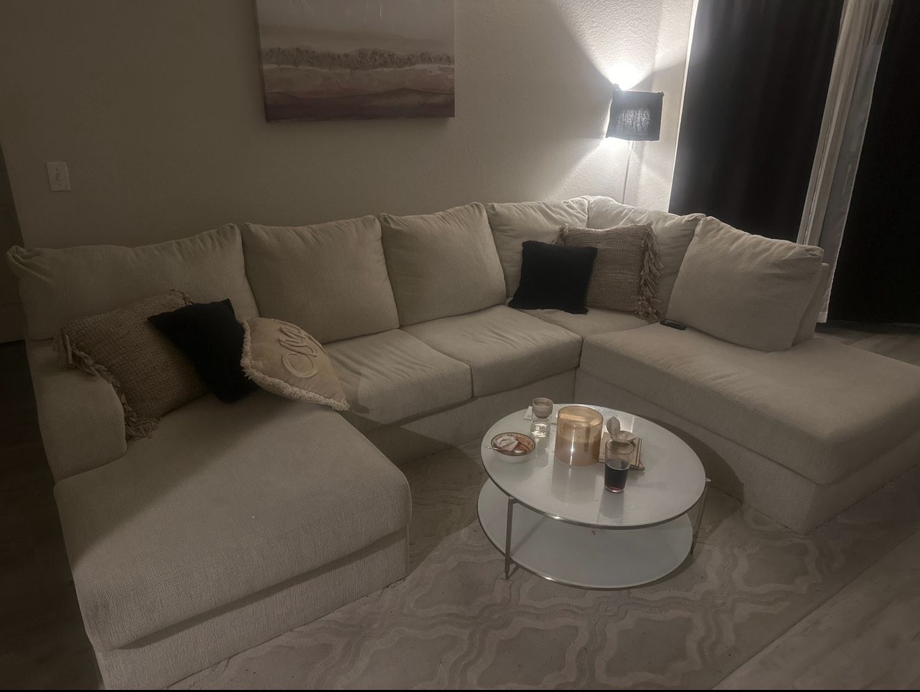 Ashley 2-Piece Sectional – Great Condition! Must Go ASAP
