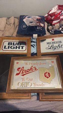 Chalkboard Bud Light, Michelob light  strohs man cave