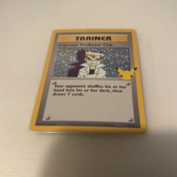 Pokémon Celebration Imposter Professor Oak 73/102