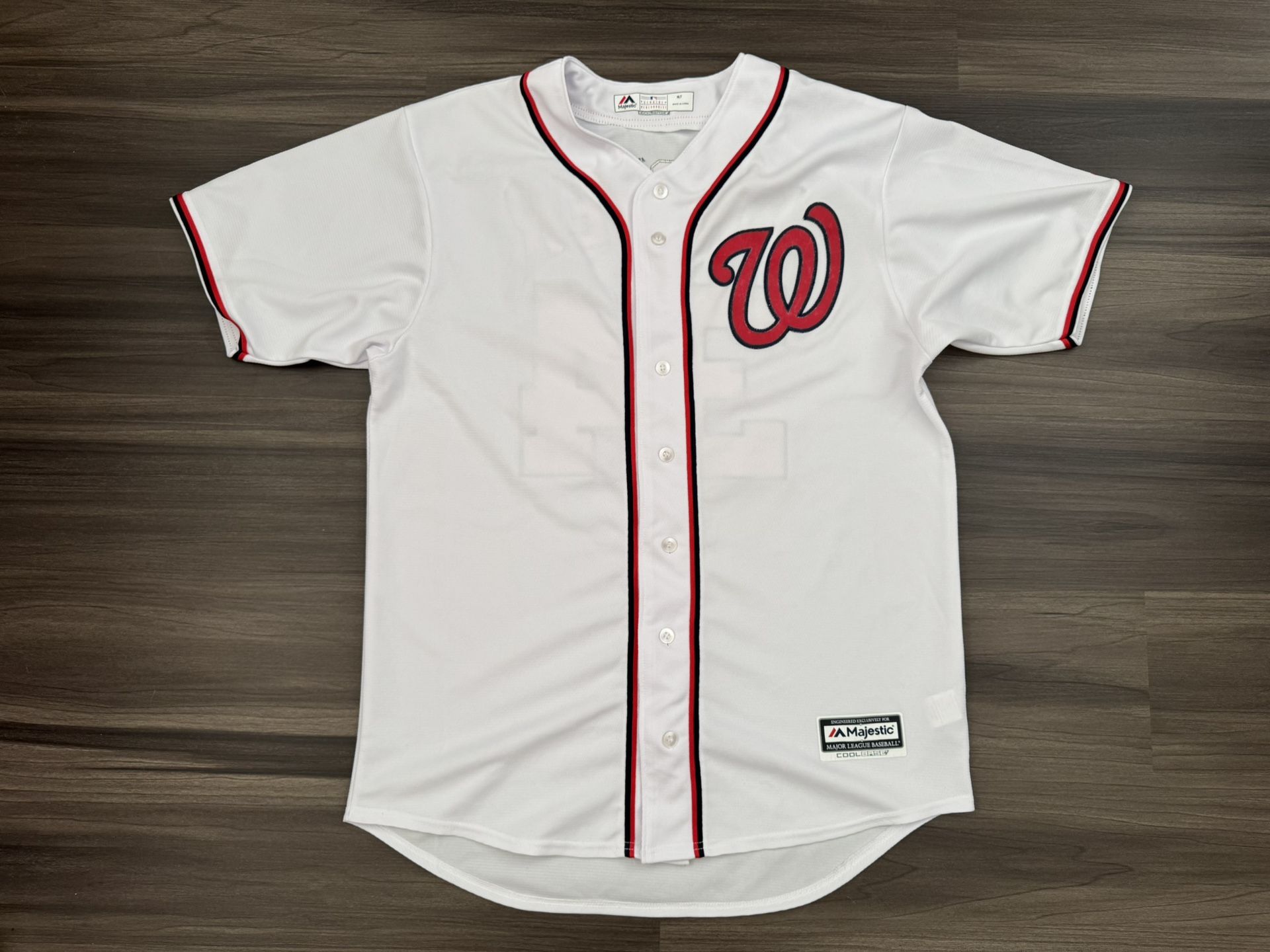 Majestic Washington Nationals Bryce Harper #34 Stitched MLB Baseball Jersey XLT 