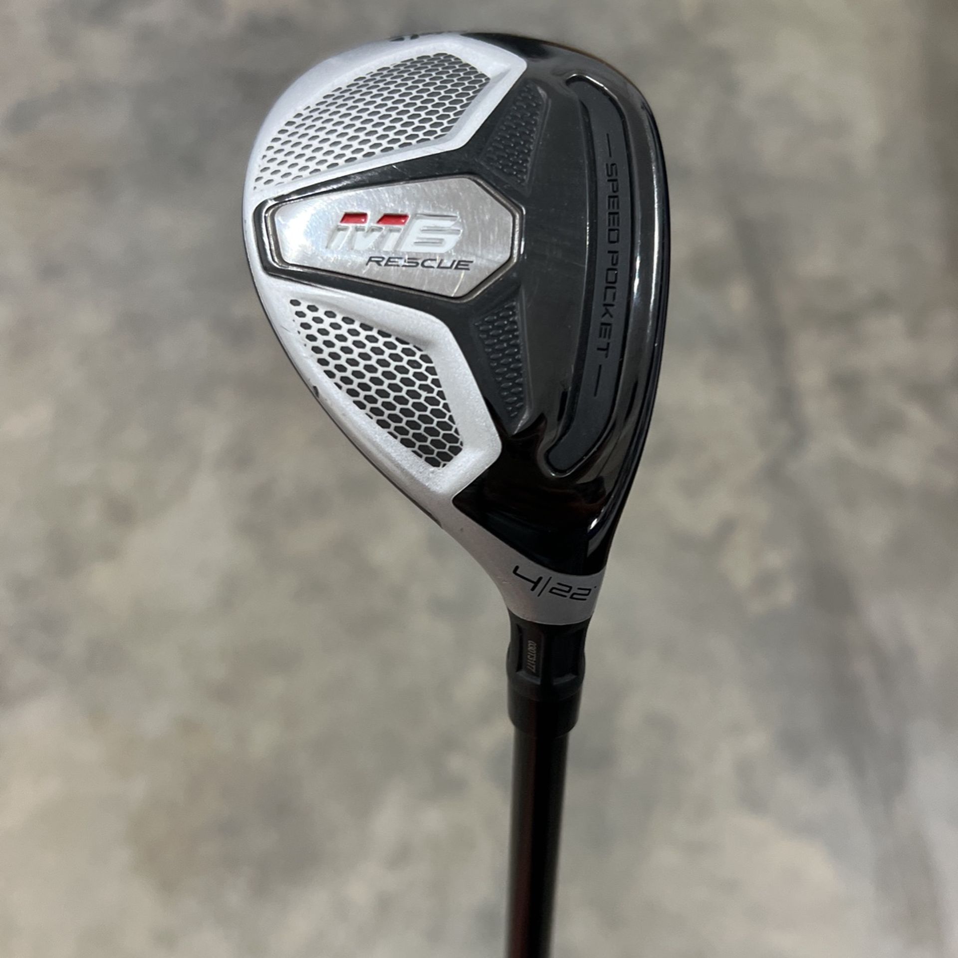 TaylorMade M6 Rescue (4) 22 Degree Loft