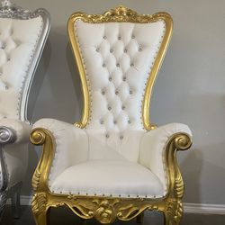 Pretty throne Chairs👑Finance It $39 Down🔥