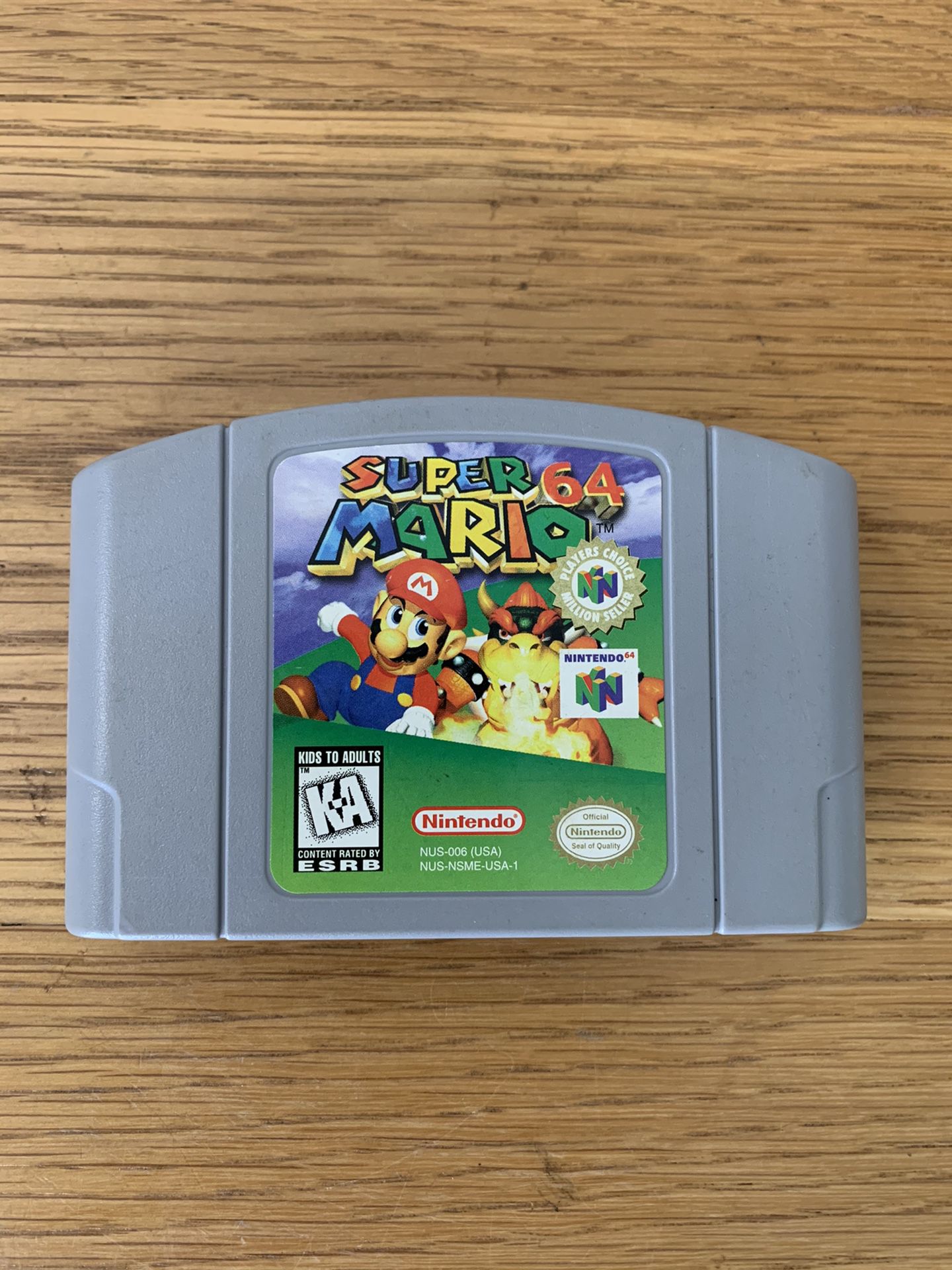 Super Mario 64 VERY CLEAN ORIGINAL GAME
