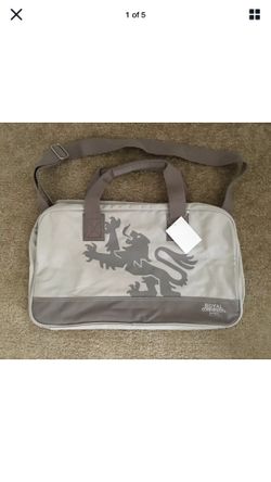 Royal Copenhagen Weekender Duffle Travel Overnight Gym Dragon Bag Cotton NEW