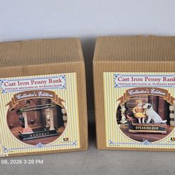 CAST IRON PENNY BANKS