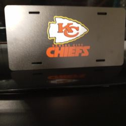 Kansas City Chiefs License Plate