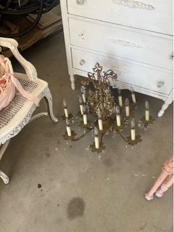 Brass Antique chandelier
