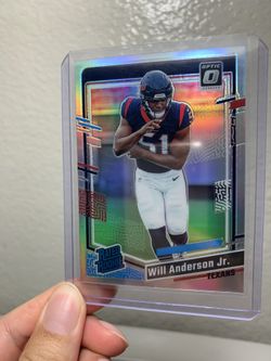 Will Anderson Jr #246 Panini Optic Holo Rated Rookie