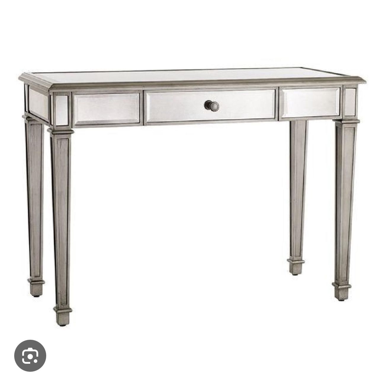 Beautiful Mirrored (Speckled Style) Desk