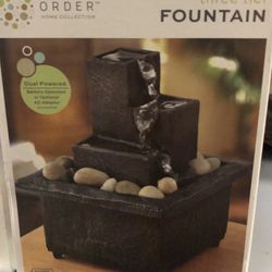 Order Home Collection 3-Tier Stone Water Fountain
