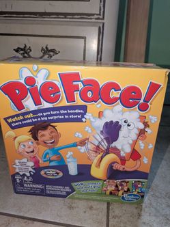 Pie face game !