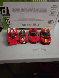 Lego Legos Ferrari Ferrari's Lot. All Complete